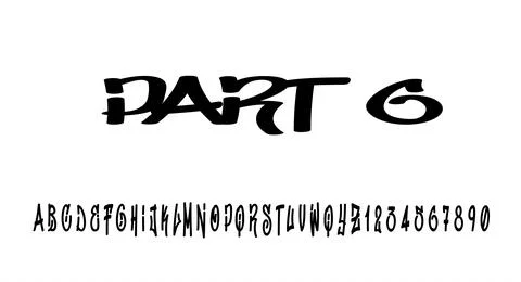 Text effect section with green background with black and white text color. Illustrazione stock