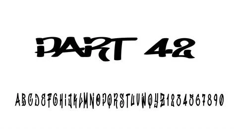 Text effect section with green background with black and white text color. 스톡 일러스트