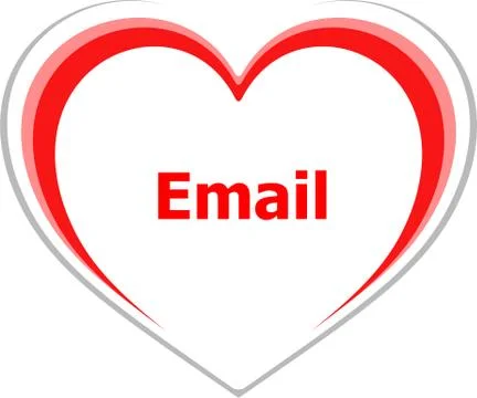 Text Email. Business concept Stock Illustration