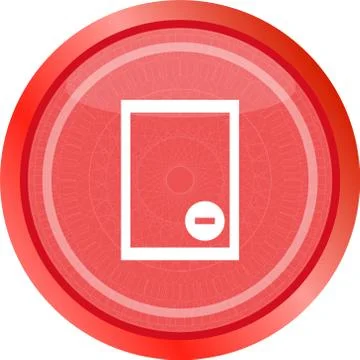 Text file sign icon. Delete File document symbol Stock Illustration