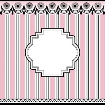 Text frame with background Stock Illustration