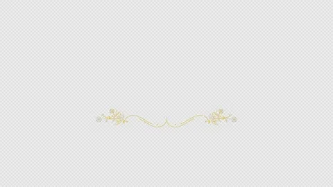 Text Frame Flower Floral Pattern Design motion graphic video transparent Video stock 173341200
