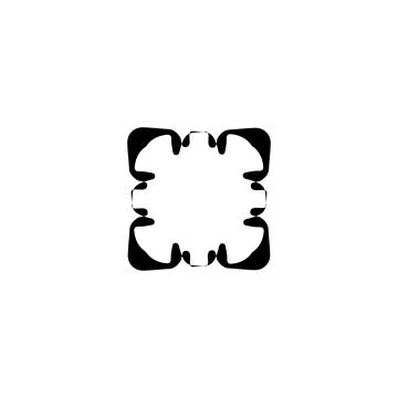 Text frame icon. Simple style big sale poster background symbol. logo desig.. Stock Illustration