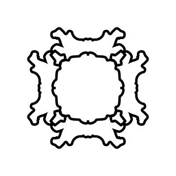 Text frame icon. Simple style big sale poster background symbol. logo desig.. Stock-Illustration