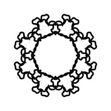 Text frame icon. Simple style big sale poster background symbol. logo desig.. Stock-Illustration