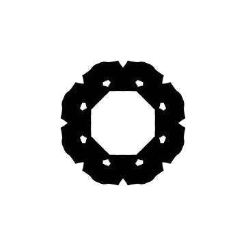 Text frame icon. Simple style big sale poster background symbol. logo desig.. Stock-Illustration