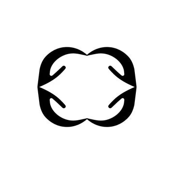 Text frame icon. Simple style big sale poster background symbol. logo desig.. Stock Illustration