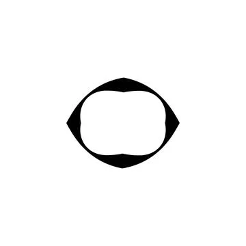 Text frame icon. Simple style big sale poster background symbol. logo desig.. Stock Illustration