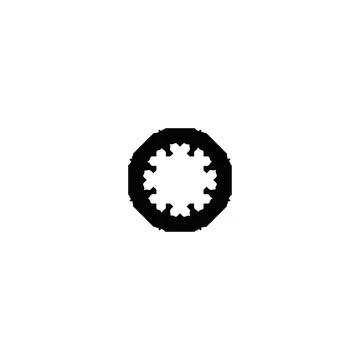 Text frame icon. Simple style big sale poster background symbol. logo desig.. Illustrazione stock