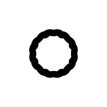 Text frame icon. Simple style big sale poster background symbol. logo desig.. Stock Illustration