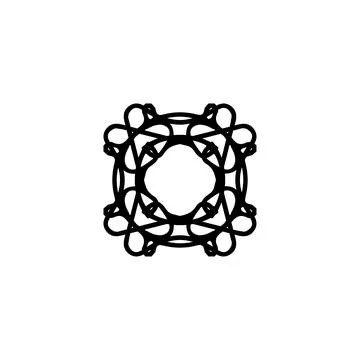 Text frame icon. Simple style big sale poster background symbol. logo desig.. Stock Illustration