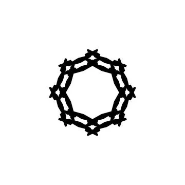 Text frame icon. Simple style big sale poster background symbol. logo desig.. Stock Illustration