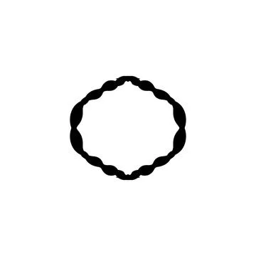 Text frame icon. Simple style big sale poster background symbol. logo desig.. Stock Illustration