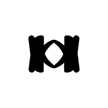 Text frame icon. Simple style big sale poster background symbol. logo desig.. Stock Illustration