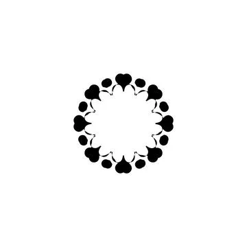 Text frame icon. Simple style big sale poster background symbol. logo desig.. Stock Illustration