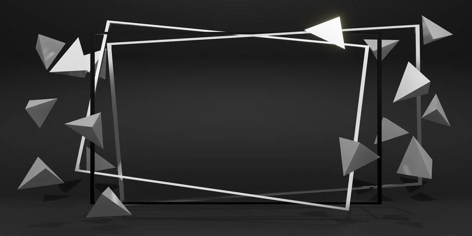 Text frames and display frames Surrounded by glass beads pearls colorful bead Illustrazione stock