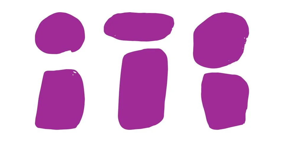 Text frames hand drawn style doodle decorative. イラスト素材