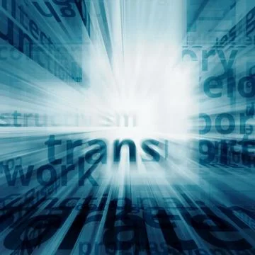 Text global concept 3d rendering Stock Illustration