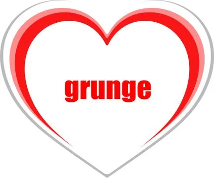 Text grunge. Social concept Stock Illustration