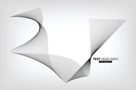 Text Head Area Designs, Lines, Abstract Background, Background Designs Stock Illustration