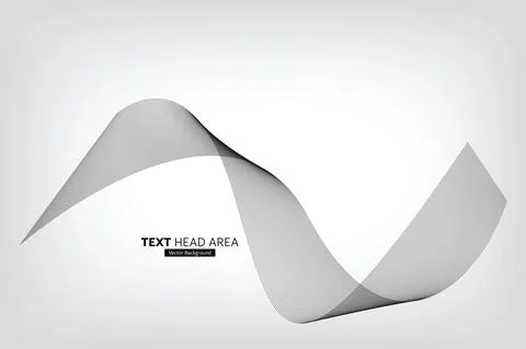 Text Head Area Designs, Lines, Abstract Background, Background Designs Stock Illustration