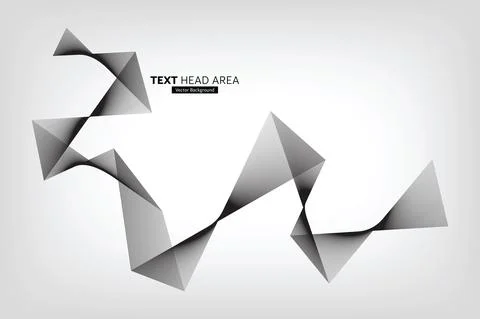Text Head Area Designs, Lines, Abstract Background, Background Designs Stock Illustration
