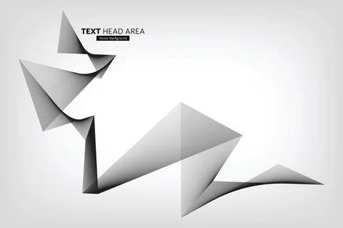 Text Head Area Designs, Lines, Abstract Background, Background Designs Stock Illustration