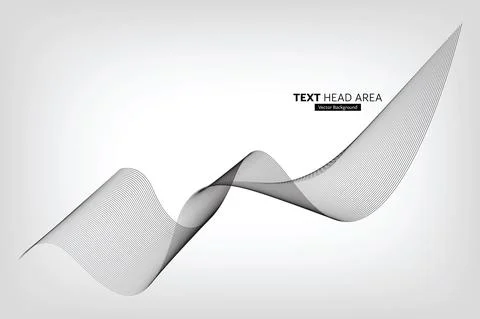 Text Head Area Designs, Lines, Abstract Background, Background Designs Stock Illustration
