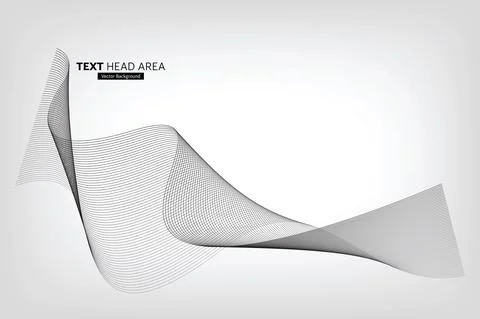 Text Head Area Designs, Lines, Abstract Background, Background Designs Stock Illustration