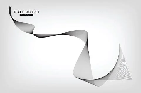 Text Head Area Designs, Lines, Abstract Background, Background Designs Stock Illustration