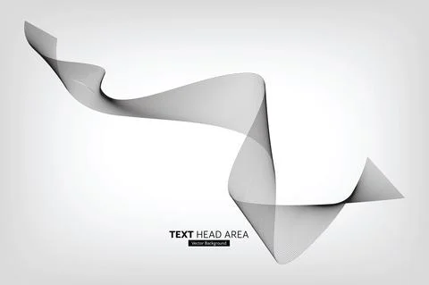 Text Head Area Designs, Lines, Abstract Background, Background Designs Stock Illustration