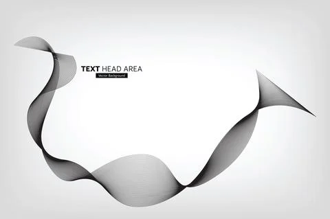 Text Head Area Designs, Lines, Abstract Background, Background Designs Stock Illustration