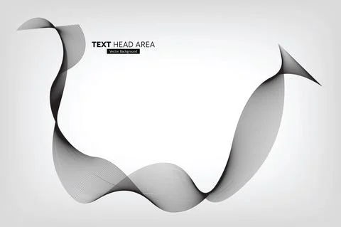 Text Head Area Designs, Lines, Abstract Background, Background Designs Stock Illustration