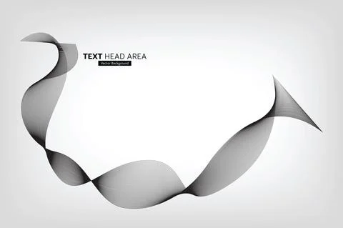 Text Head Area Designs, Lines, Abstract Background, Background Designs Stock Illustration