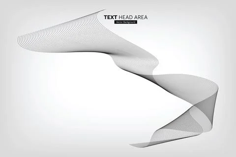 Text Head Area Designs, Lines, Abstract Background, Background Designs Stock Illustration