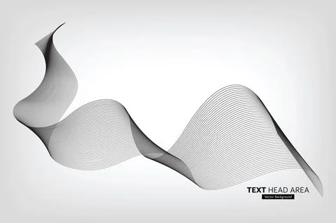 Text Head Area Designs, Lines, Abstract Background, Background Designs Stock Illustration