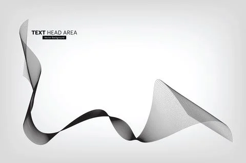Text Head Area Designs, Lines, Abstract Background, Background Designs Stock Illustration