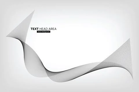 Text Head Area Designs, Lines, Abstract Background, Background Designs Stock Illustration