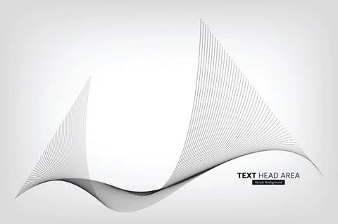 Text Head Area Designs, Lines, Abstract Background, Background Designs Stock Illustration
