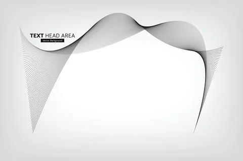 Text Head Area Designs, Lines, Abstract Background, Background Designs Stock Illustration