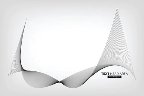 Text Head Area Designs, Lines, Abstract Background, Background Designs Stock Illustration