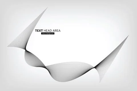 Text Head Area Designs, Lines, Abstract Background, Background Designs Stock Illustration