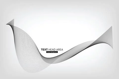 Text Head Area Designs, Lines, Abstract Background, Background Designs Stock Illustration