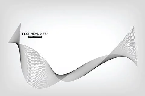 Text Head Area Designs, Lines, Abstract Background, Background Designs Stock Illustration