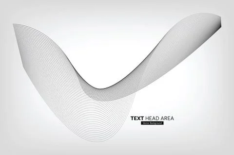 Text Head Area Designs, Lines, Abstract Background, Background Designs Stock Illustration