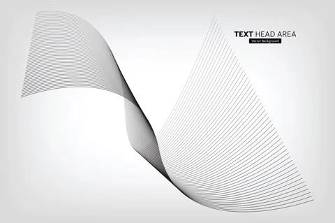 Text Head Area Designs, Lines, Abstract Background, Background Designs Stock Illustration
