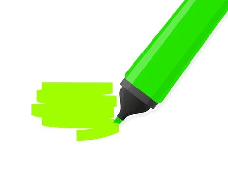 Text highlighter area, great design for any purposes. Vector abstract background Stock Illustration