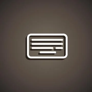 Text Icon イラスト素材