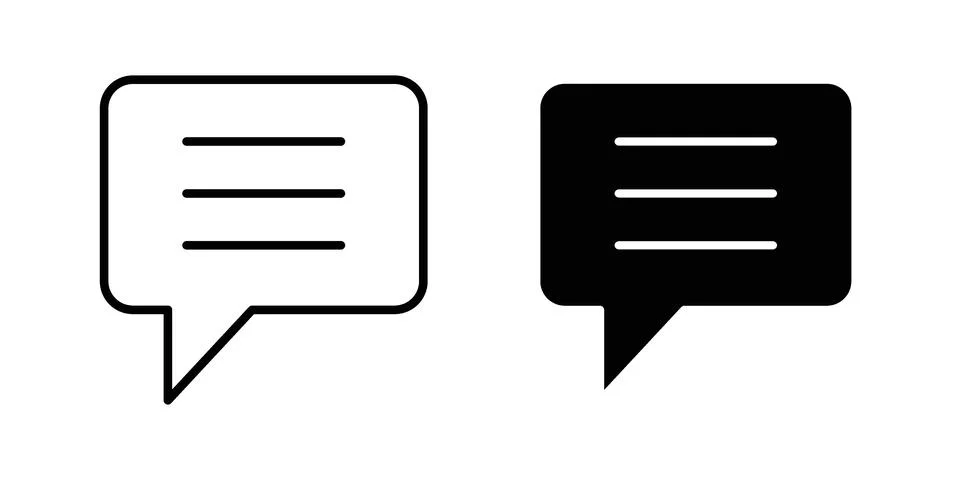 Text icon vector design illustrations Stock Illustration