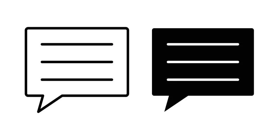 Text icon vector editable eps10 Stock Illustration